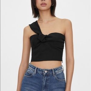 Zara one shoulder top